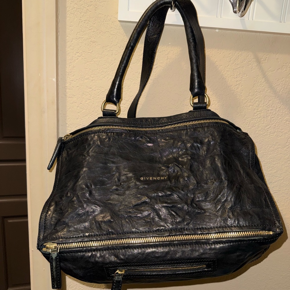 Givenchy Tumbled Sheepskin Pandora Bag